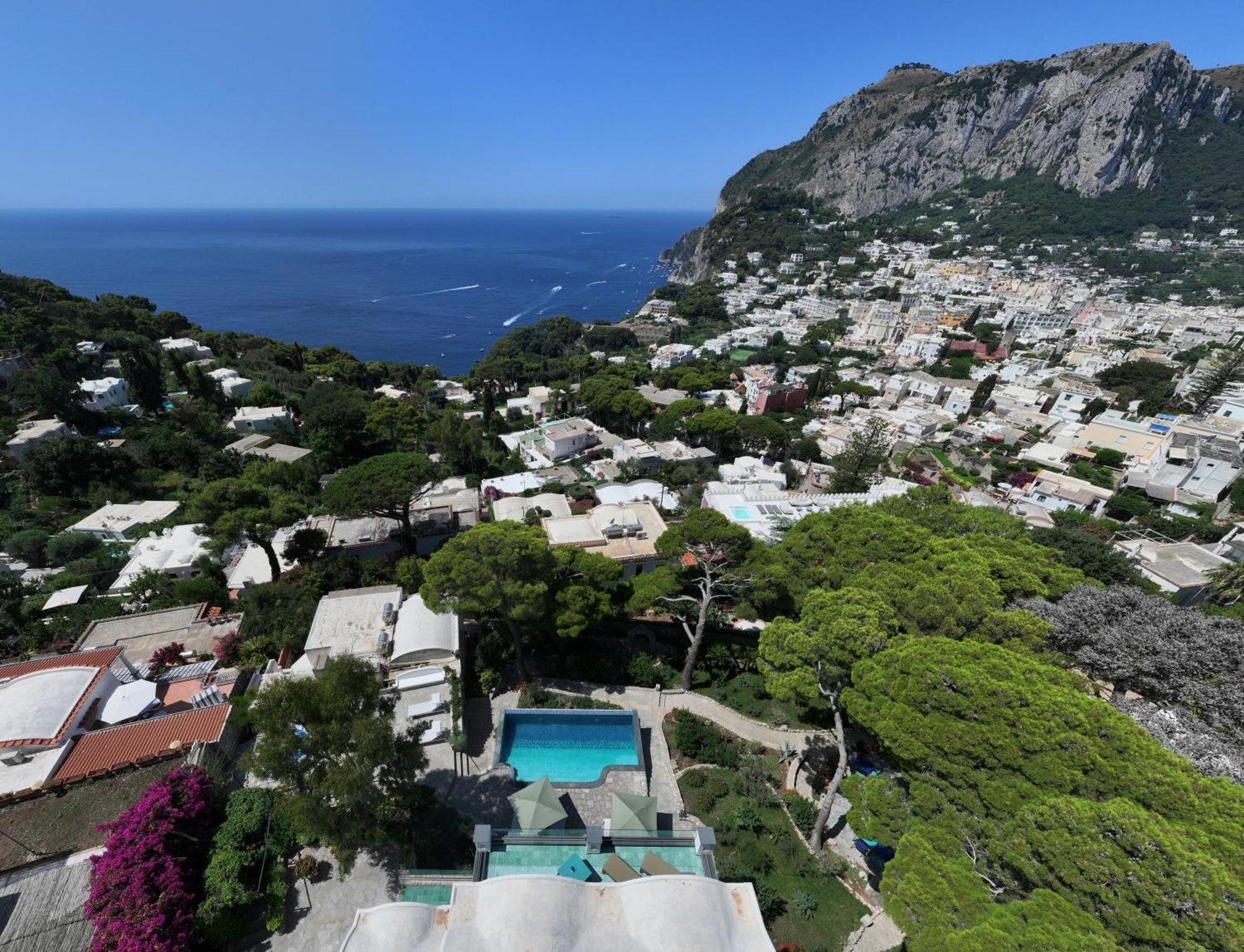 Villa L'Ara Capri Exterior foto